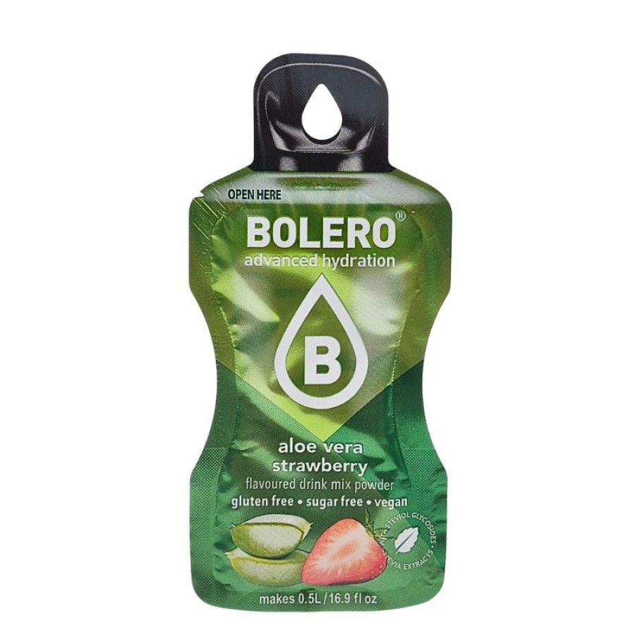 Bolero Κουτάκι Aloe Vera με Φράουλα 12x3gr